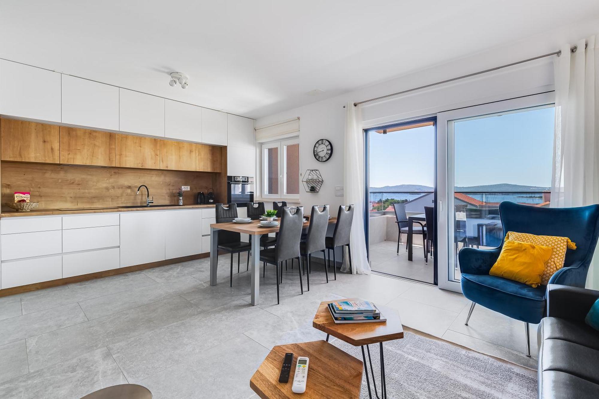 Sea Bay View Apartment - Appartement Avec Piscine Et Magnifique Vue Sur Mer Свети-Филип-и-Яков Экстерьер фото